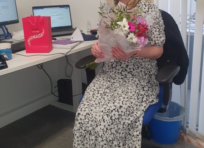 Senior Office Manager Rita Maycock celebrates 20 years service in 2024
