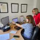 Picture showing some of our team preparing for a quality audit