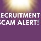 Recruitment Scam Alert